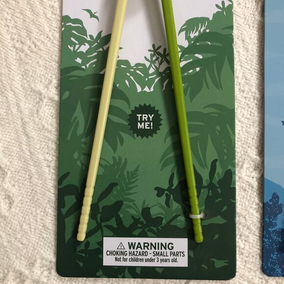 Fred Munch Time Chomping Chopsticks Bundle Shark & Dino Kids Utensils NWT Gift - Picture 3 of 7